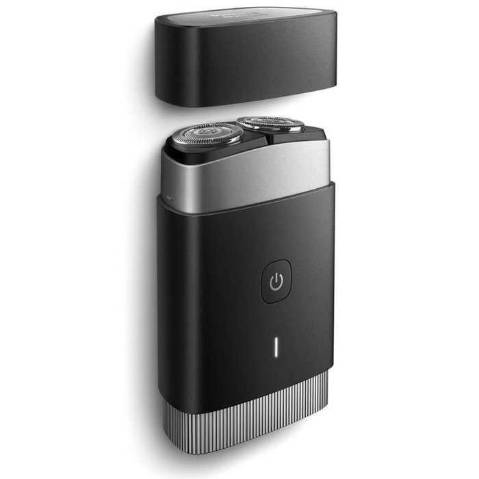 Philips PQ888/06 Afeitadora Eléctrica Compacta Gris Ceniza y Negro